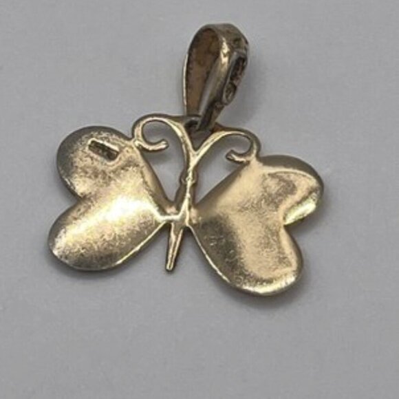 Sterling Silver Butterfly Charm on Box Chain - Picture 4 of 8